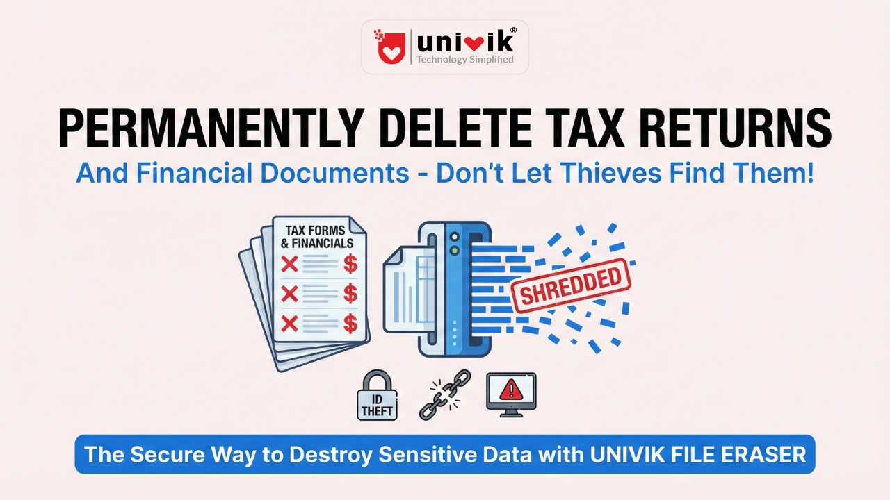 How to Permanently Delete Old Tax Returns and Financial Documents