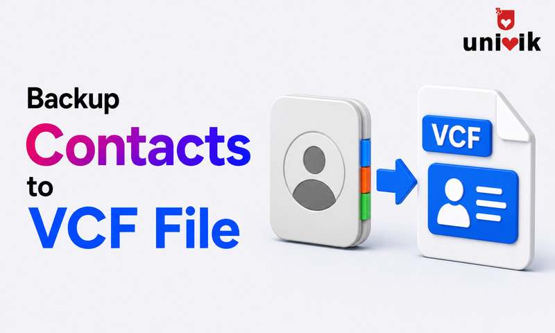 backup contacts to vcf file