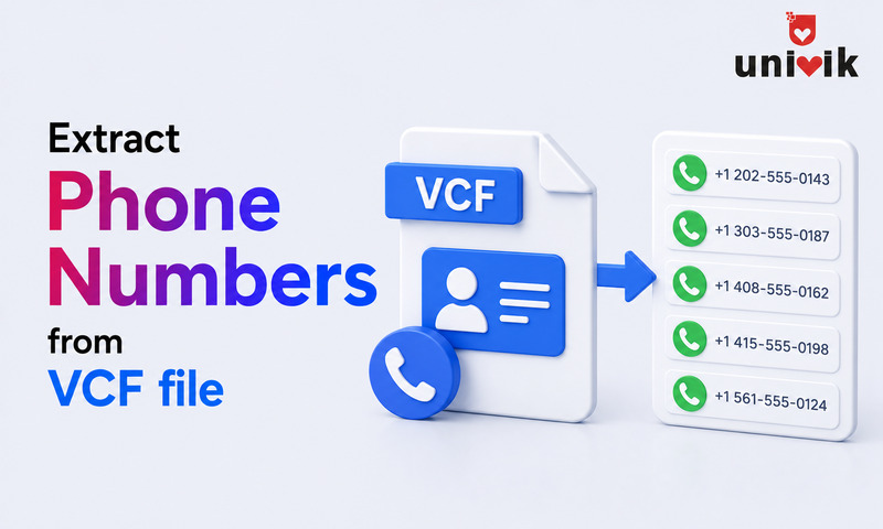 extract vcf phone numbers