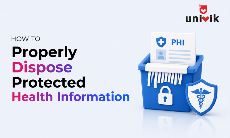 properly dispose protected health information