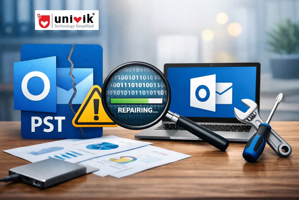 repair corrupt PST files