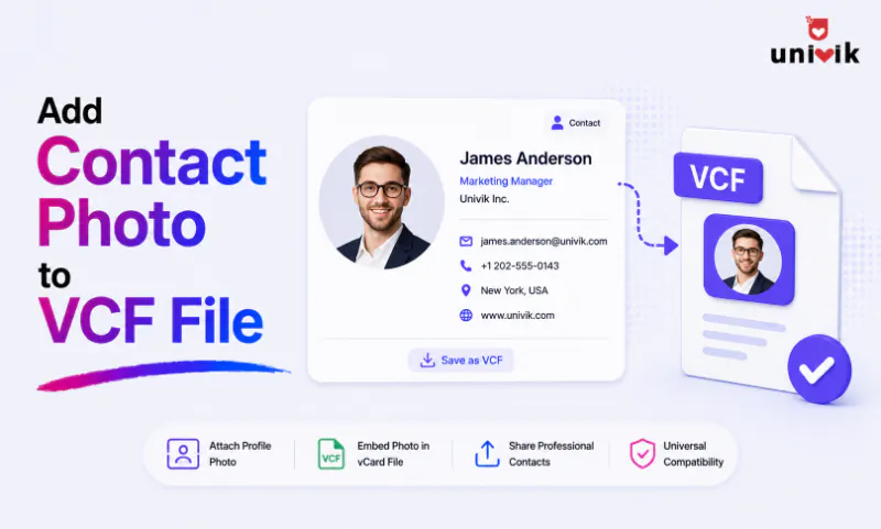 How to Add or Replace a Contact Photo in a VCF File