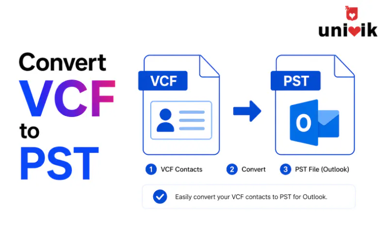 How to Convert VCF to PST (vCard to PST) in 3 Methods