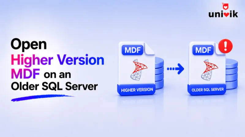 Open a Higher Version MDF on an Older SQL Server