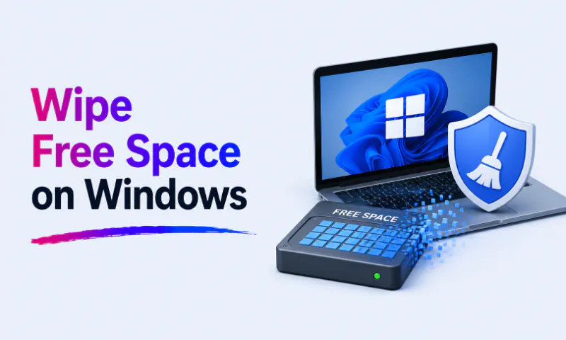 How to Wipe Free Space on Windows Without Reinstalling the OS