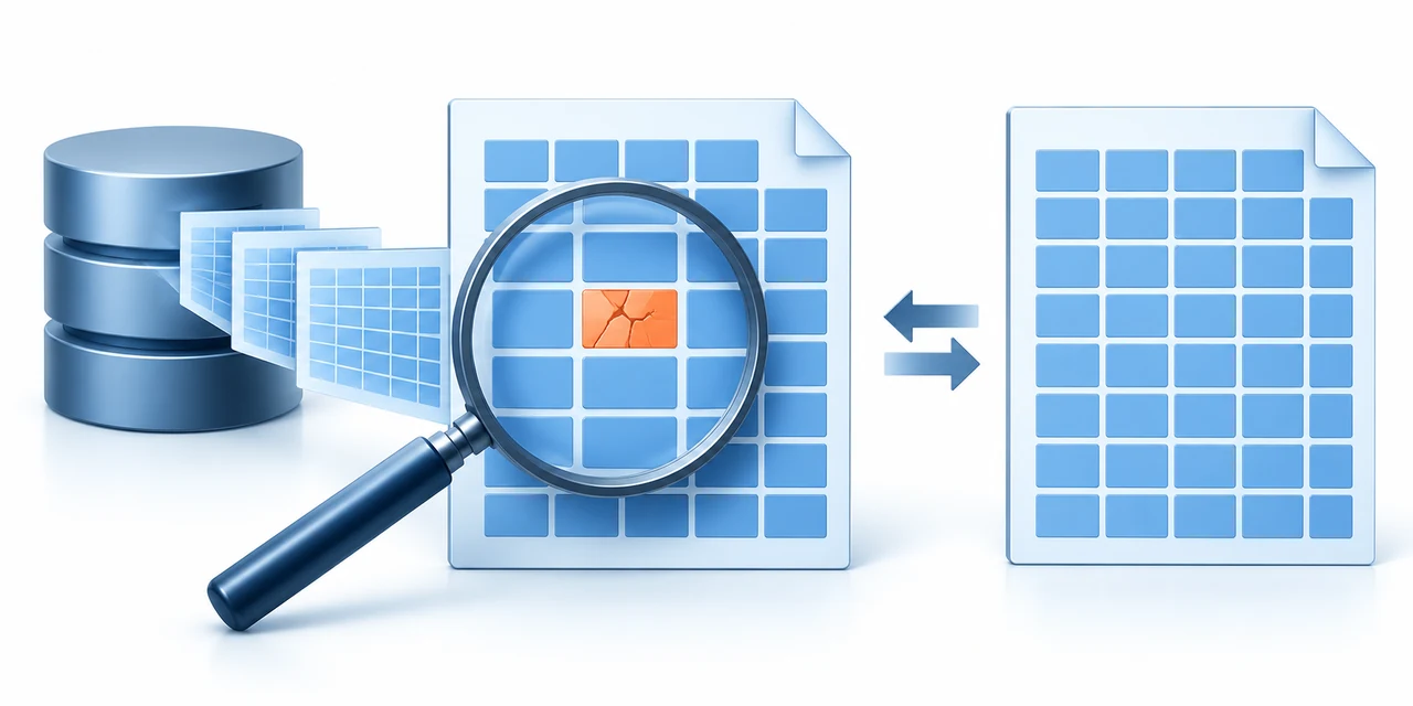 A checksum error points to a page that no longer matches its expected data.