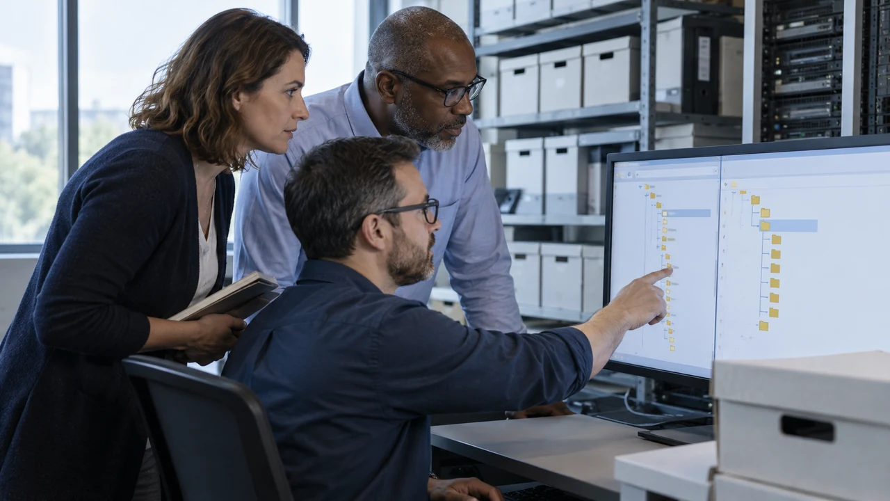 Public folders hold shared team records, so preserve their structure during export.