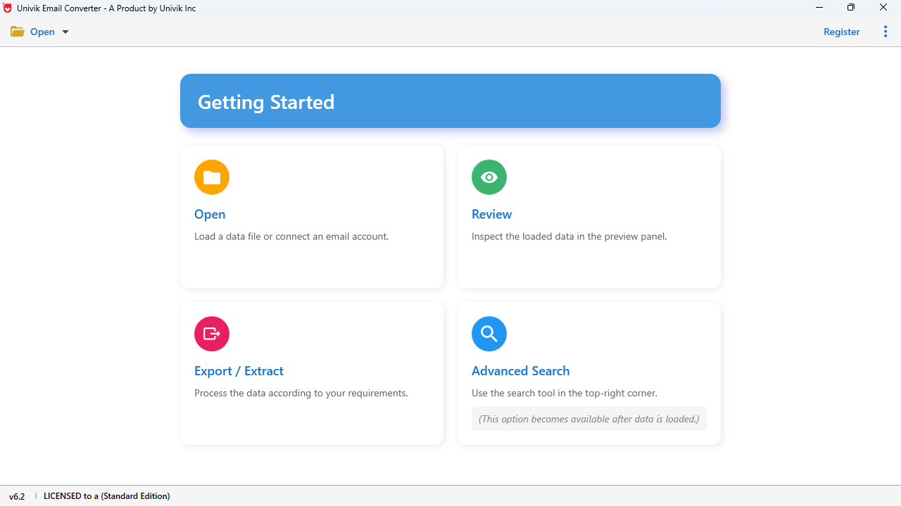 Add PST file to software